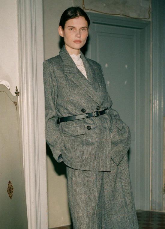  씨뉴욕 수트 자켓 시 니 엘레니 벨티드 블레이저 - SEA NY