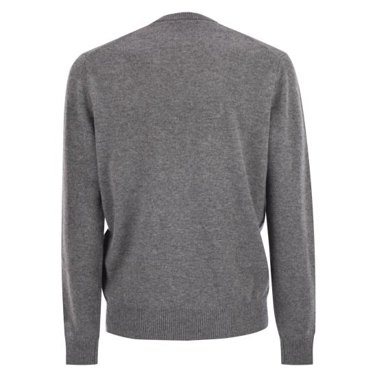 25FW 세인트바쓰 스웨터 REGE011 GREY - MC2 SAINT BARTH