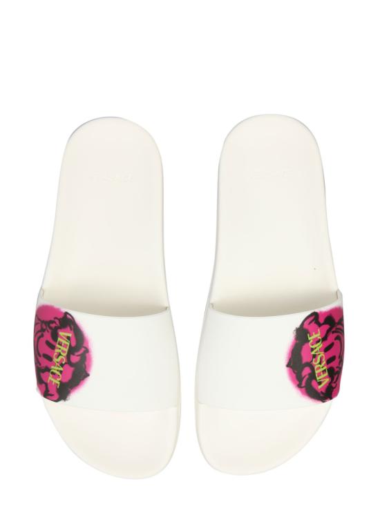  베르사체 뮬/슬리퍼 DSR609CN 1A020052W090 WHITE - VERSACE