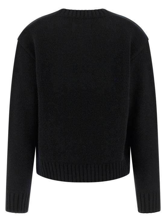 25FW 익스트림캐시미어 스웨터 N373OLDIERAVEN Black - EXTREME CASHMERE