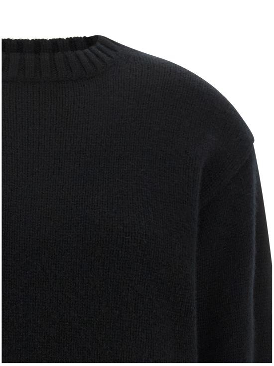 25FW 익스트림캐시미어 스웨터 N373OLDIERAVEN Black - EXTREME CASHMERE
