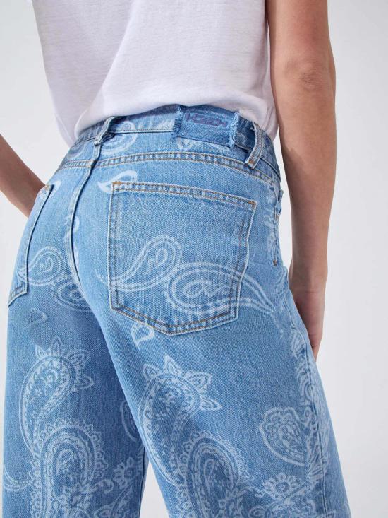  헤일리 멘지스 데님 팬츠 지미 보이프렌드 진 - HAYLEY MENZIES