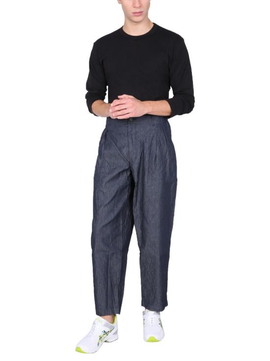  꼼데가르송 스트레이트 팬츠 FH P009 1 BLUE - COMME DES GARCONS
