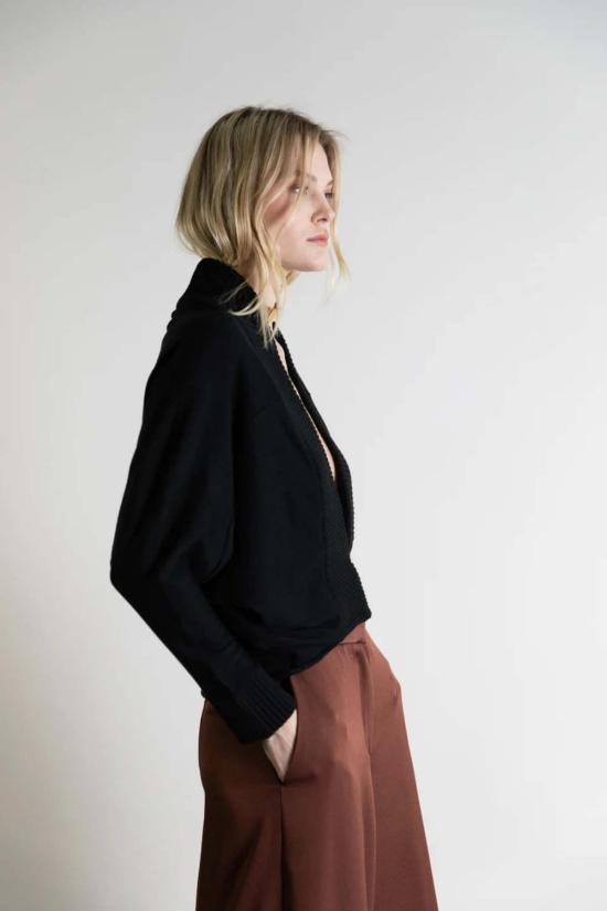  필로소피아 가디건 프소피아 니트 볼레로 - PSOPHIA