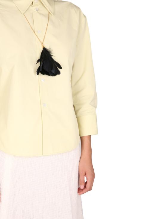  질샌더 블라우스 JSPT600005 WT244200337 GREEN - JIL SANDER