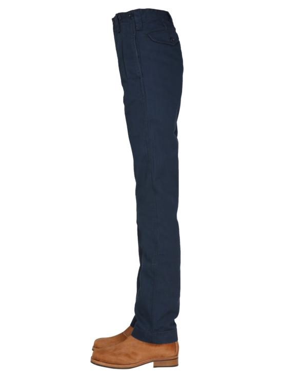  나이젤 카본 스트레이트 팬츠 NCOS AW21 P 56 BLACKNAVY BLUE - NIGEL CABOURN