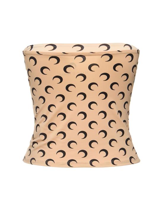 25FW 마린세르 민소매 티셔츠 WTS011ACJER0001 TA10 TAN - MARINE SERRE