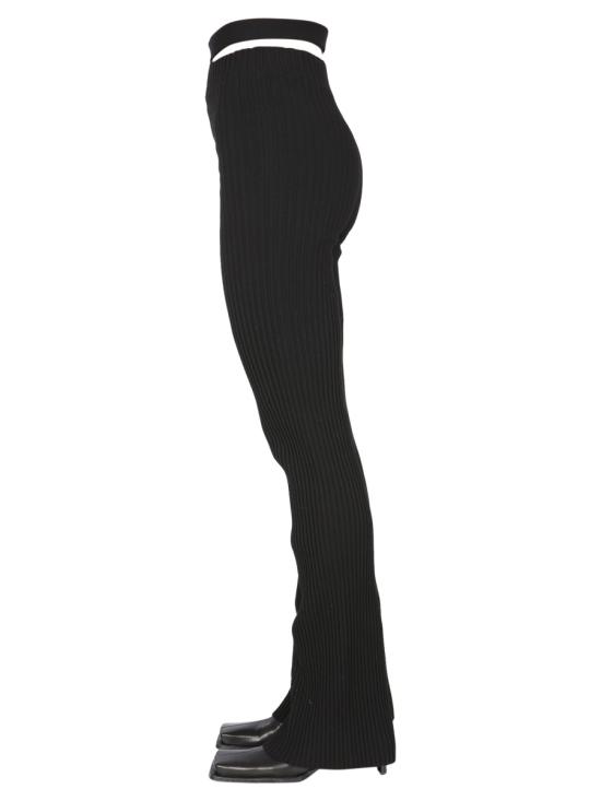  안드레아 아다모 스트레이트 팬츠 ADFW21PA04031473 0473 BLACK - ANDREA ADAMO