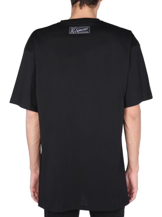  라프 시몬스 반팔 티셔츠 212 M130 190010099 BLACK - RAF SIMONS