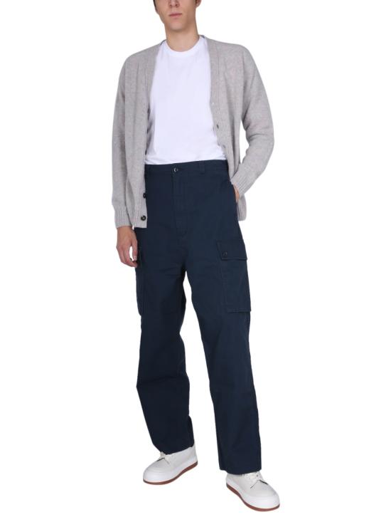  나이젤 카본 스트레이트 팬츠 NCOS AW21 P 55 BLACKNAVY BLUE - NIGEL CABOURN