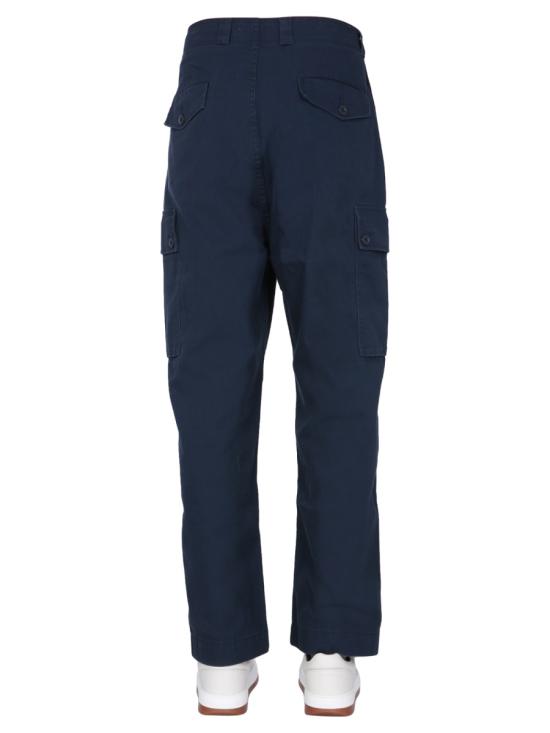  나이젤 카본 스트레이트 팬츠 NCOS AW21 P 55 BLACKNAVY BLUE - NIGEL CABOURN