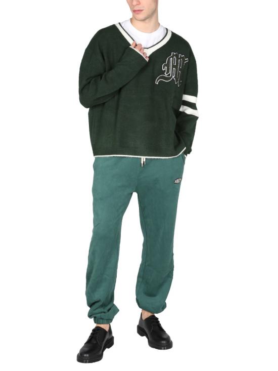  마우티 스트레이트 팬츠 JO01AH21 07 GREEN - MOUTY