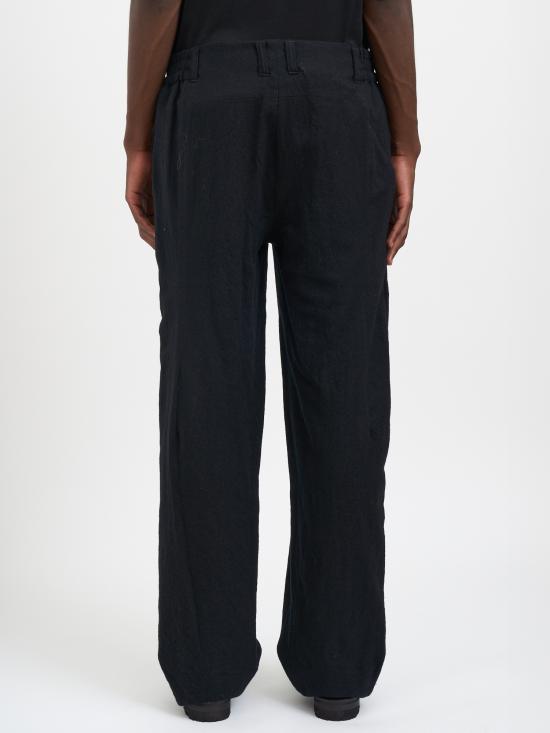 25FW 데보아 스트레이트 팬츠 MPTJGFKBBLACK Black - DEVOA