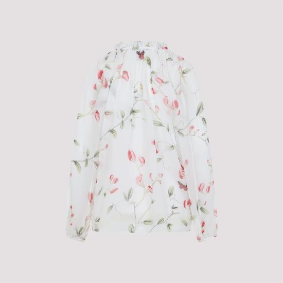 25SS 지암바티스타 발리 블라우스 25SSSVCL1085 A6PRI P015 IVORY MULTI - GIAMBATTISTA VALLI