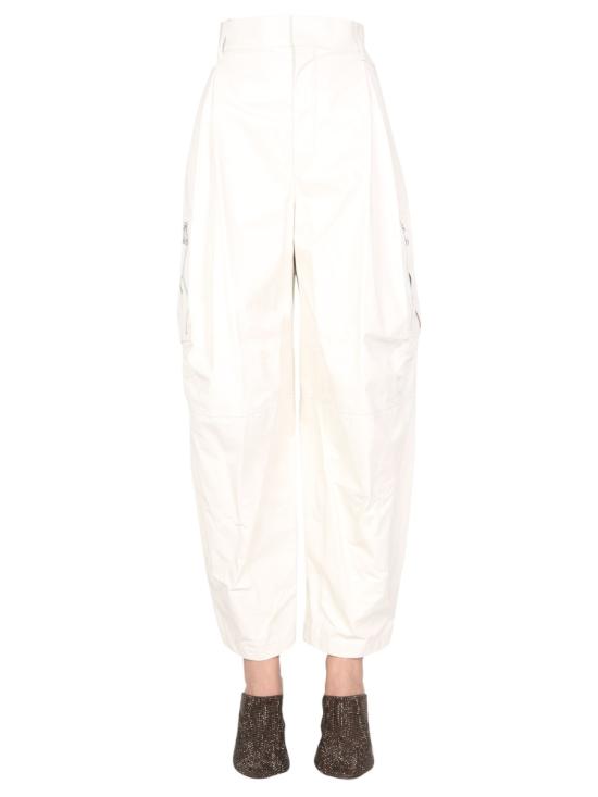 26FW 보테가베네타 스트레이트 팬츠 679848 V1CY09908 WHITE
