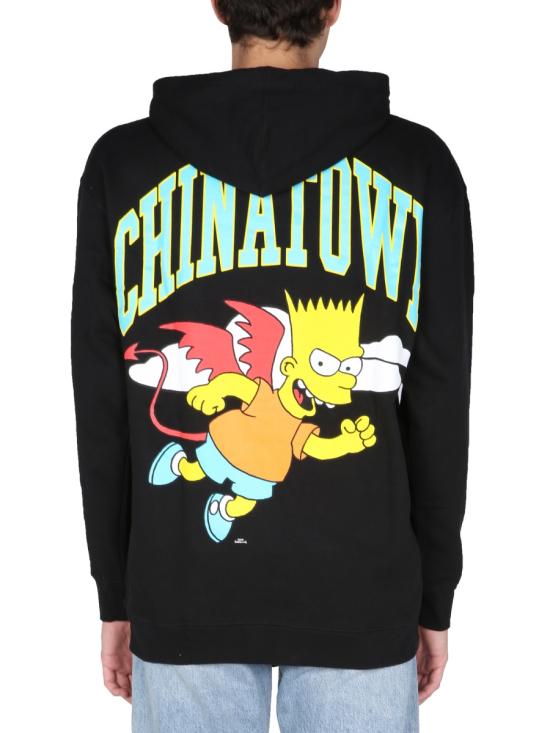  차이나타운 마켓 X 심슨 긴팔 티셔츠 CTM1970066 BLACK - CHINATOWN MARKET X THE SIMPSONS