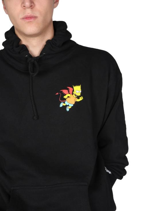  차이나타운 마켓 X 심슨 긴팔 티셔츠 CTM1970066 BLACK - CHINATOWN MARKET X THE SIMPSONS