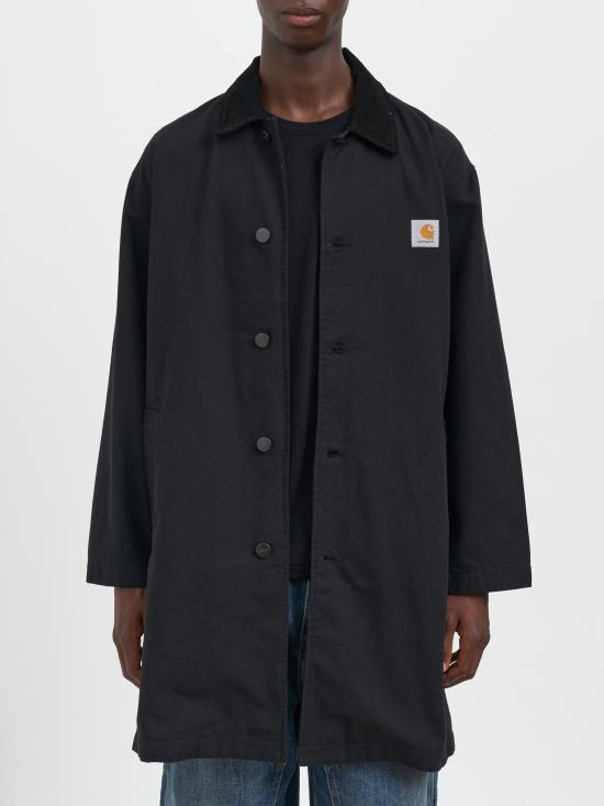 25FW 칼하트 WIP 트렌치 코트 MI03561800E02 Black - CARHARTT WIP