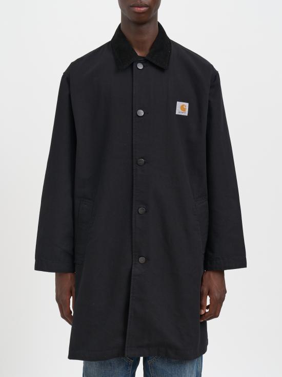 25FW 칼하트 WIP 트렌치 코트 MI03561800E02 Black