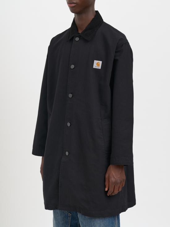 25FW 칼하트 WIP 트렌치 코트 MI03561800E02 Black - CARHARTT WIP