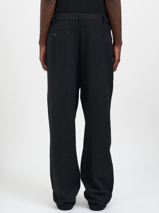 25FW 안드레아 야코브 스트레이트 팬츠 M25MORC37BLACK Black - ANDREA YA'AQOV