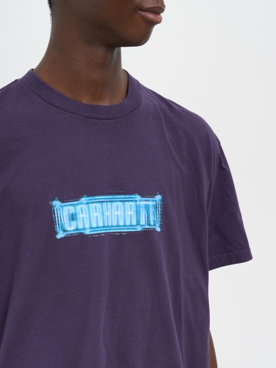 25FW 칼하트 WIP 반팔 티셔츠 MI035457889XX Violet - CARHARTT WIP