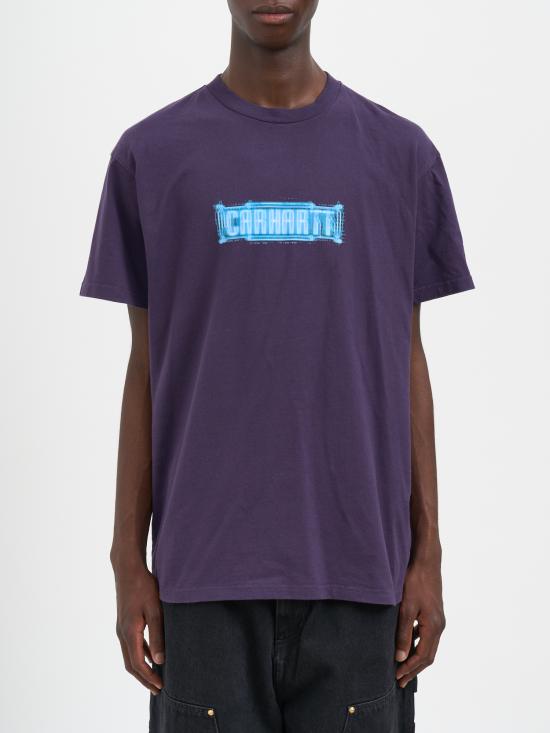 25FW 칼하트 WIP 반팔 티셔츠 MI035457889XX Violet