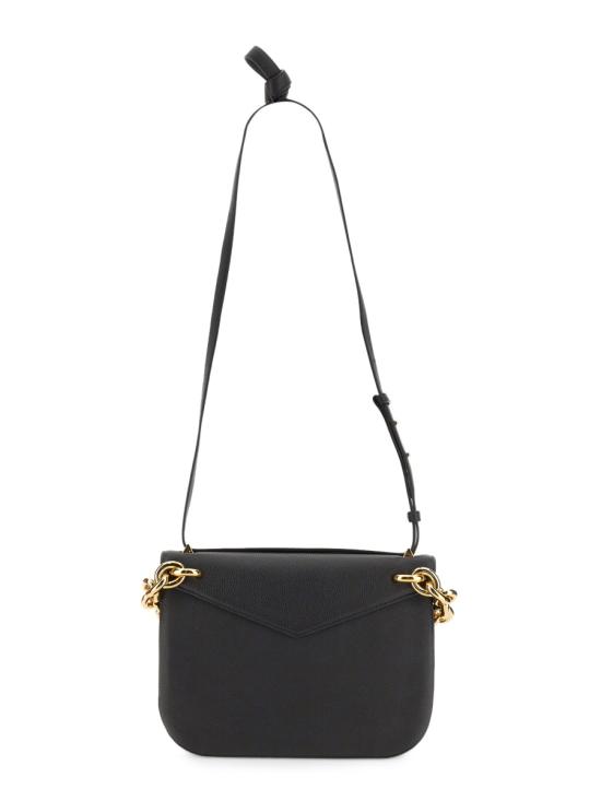 26SS 보테가베네타 해머드 레더 크로스바디백 667398 V12M08425 BLACK - BOTTEGA VENETA