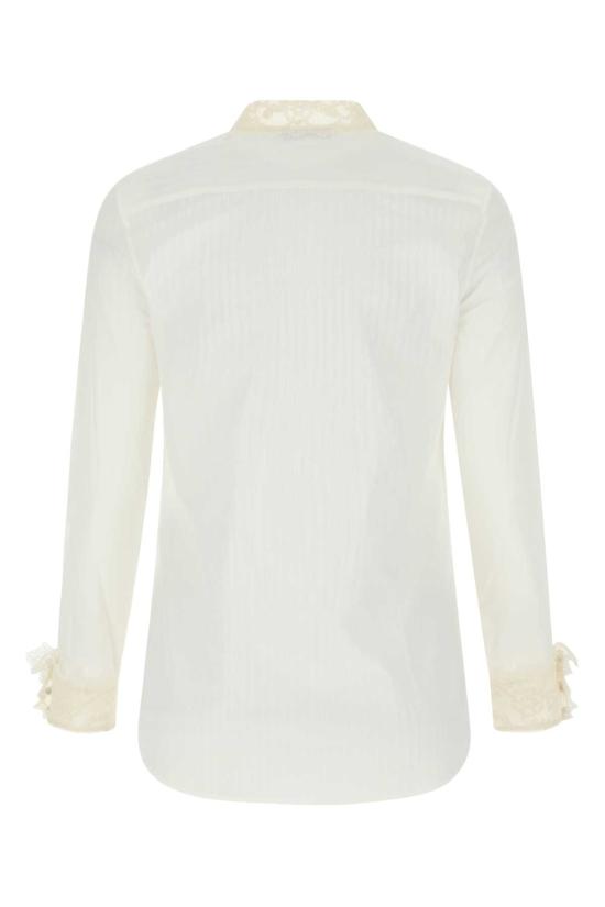 25FW 생로랑 블라우스/셔츠 661141 Y3D319601 WHITE - SAINT LAURENT