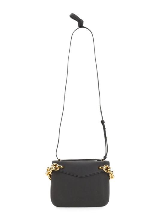 26SS 보테가베네타 스몰 레더 마운트백 667399 V12M08425 BLACK - BOTTEGA VENETA