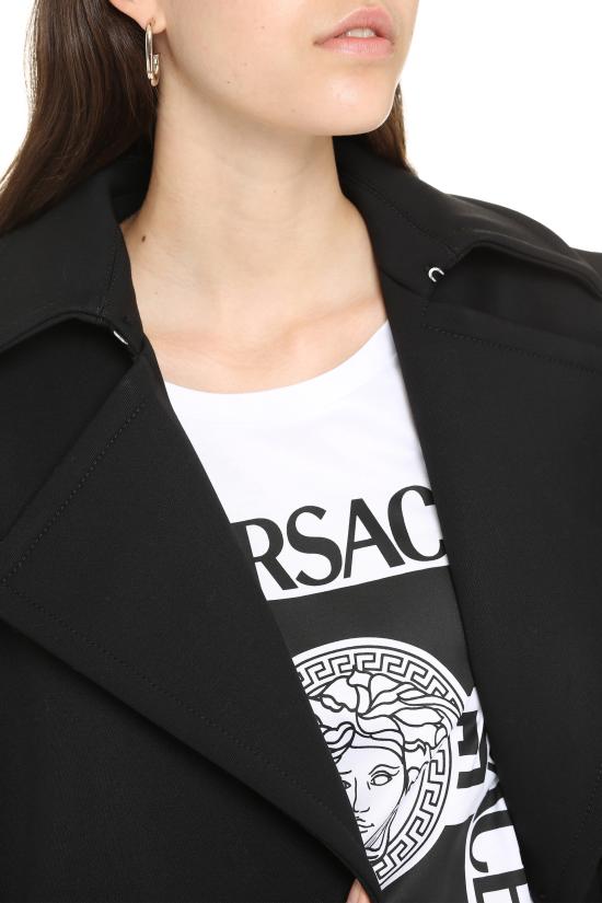 25FW 보테가베네타 트렌치 코트 666186 V0IV01000 BLACK - BOTTEGA VENETA