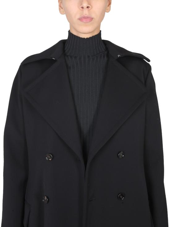 26FW 보테가베네타 트렌치 코트 666186 V0IV01000 BLACK - BOTTEGA VENETA