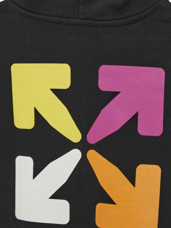  [키즈] 오프화이트 풀오버 OGBE001K F21FLE0021084 BLACK - OFF WHITE