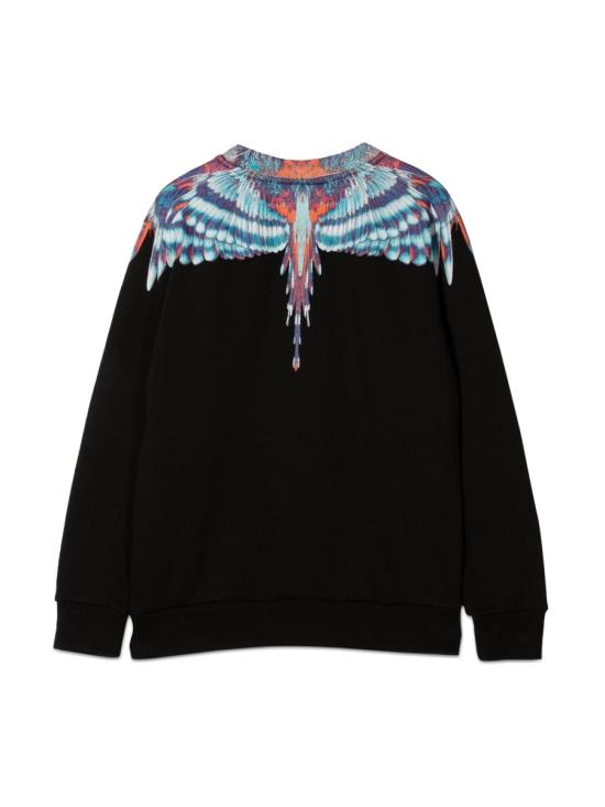 [키즈] 마르셀로 불론 풀오버 CGBA002F21FLE002K 1049 BLACK - MARCELO BURLON