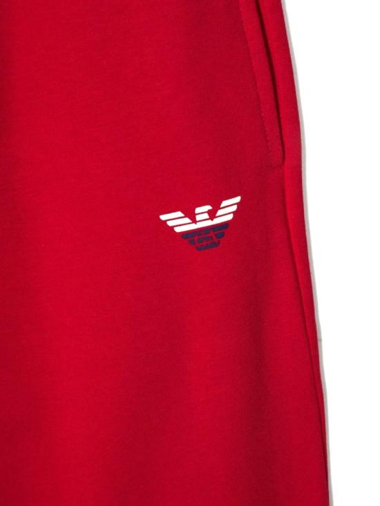 [키즈] 엠포리오 아르마니 스트레이트 팬츠 6K4PJFK 4J4WZ0357 RED - EMPORIO ARMANI
