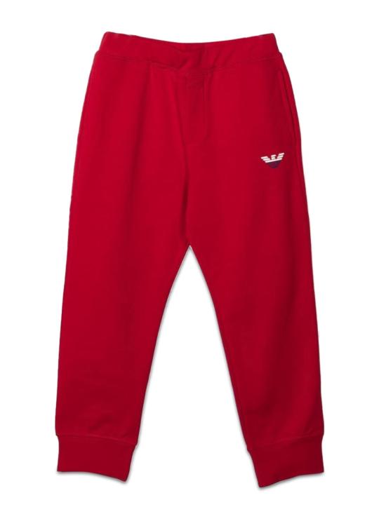 [키즈] 엠포리오 아르마니 스트레이트 팬츠 6K4PJFK 4J4WZ0357 RED - EMPORIO ARMANI