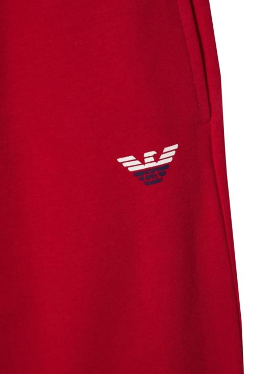  [키즈] 엠포리오 아르마니 스트레이트 팬츠 6K4PJFK 4J4WZ0357 RED - EMPORIO ARMANI