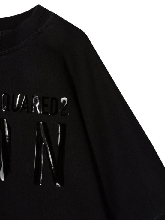  [키즈] 디스퀘어드2 풀오버 DQ0578K D002YDQ900 BLACK - DSQUARED2