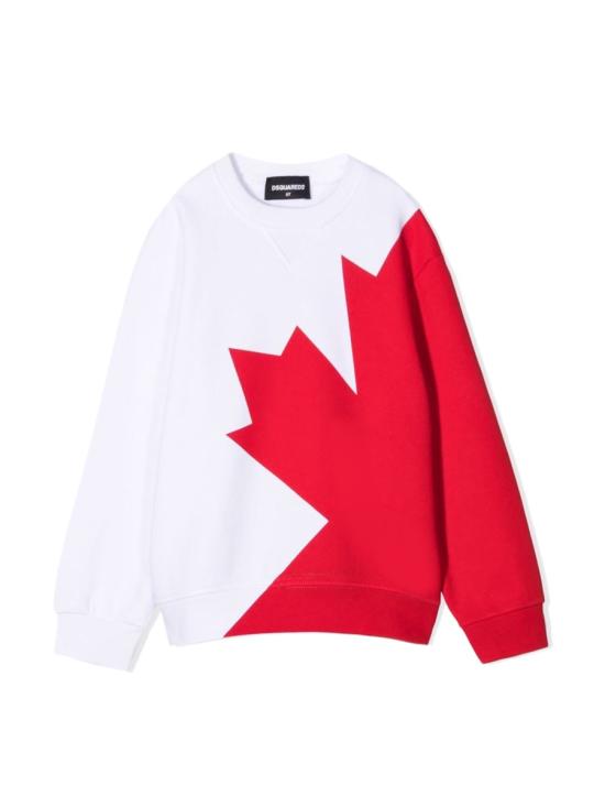  [키즈] 디스퀘어드2 트레이닝 상의 DQ0535K D00G4DQ100 WHITE - DSQUARED2