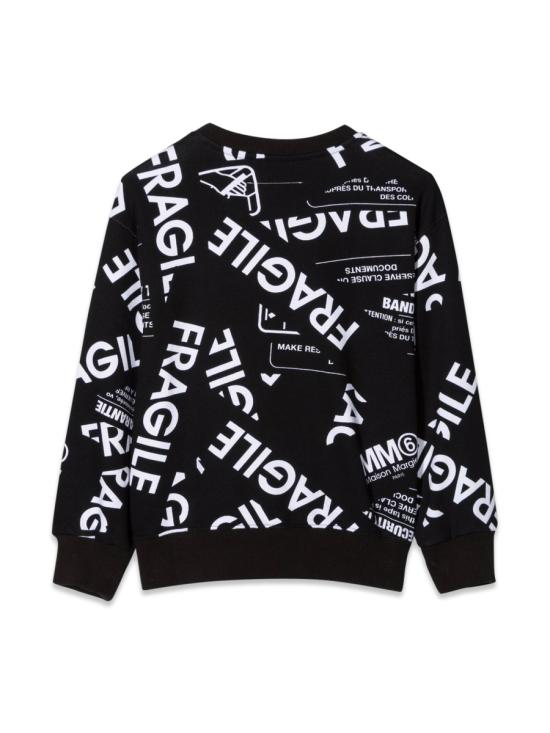  [키즈] MM6 메종마르지엘라 트레이닝 상의 M60041K MM034M6900 BLACK - MM6 MAISON MARGIELA