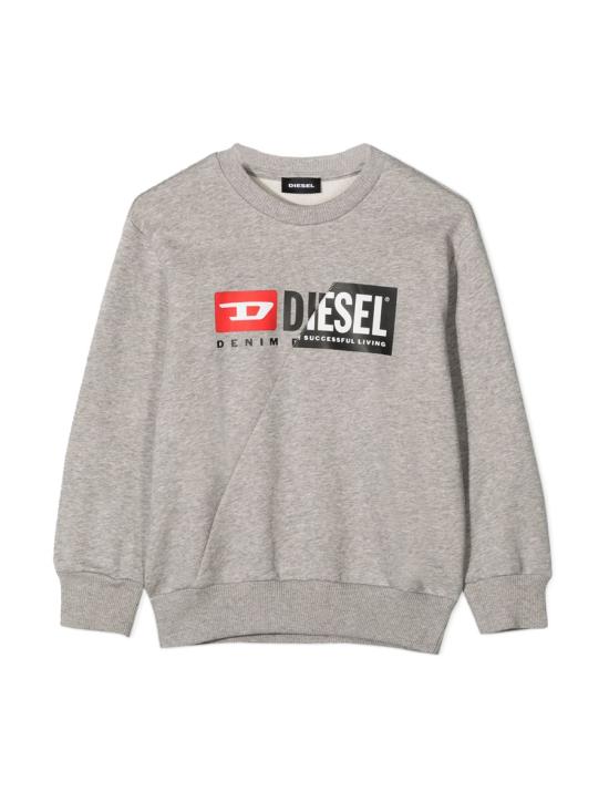  [키즈] 디젤 트레이닝 상의 J00096K 0IAJHK963 GREY - DIESEL