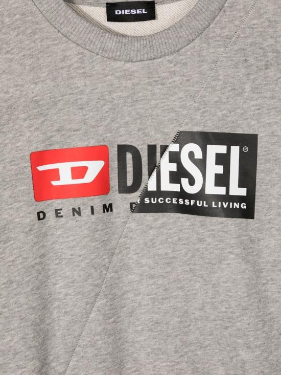  [키즈] 디젤 트레이닝 상의 J00096K 0IAJHK963 GREY - DIESEL