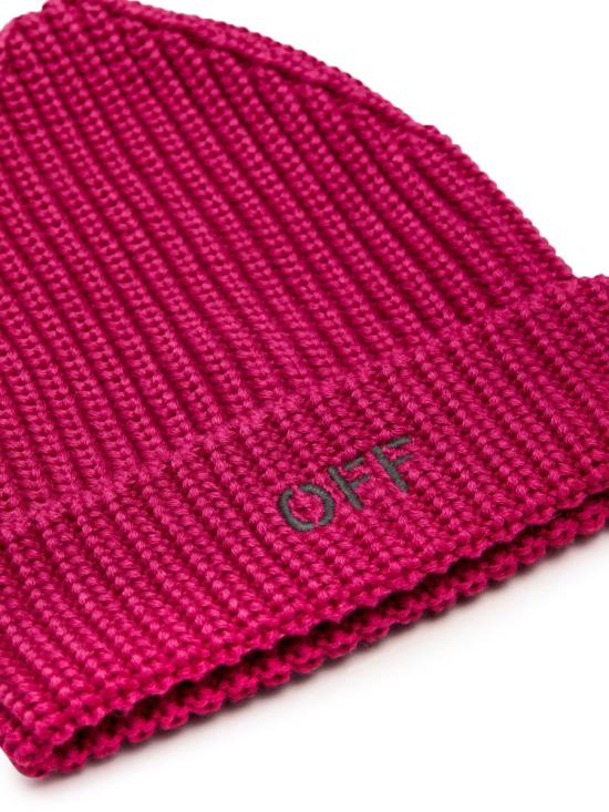  [키즈] 오프화이트 모자 OGLC003K F21KNI0013210 FUCHSIA - OFF WHITE