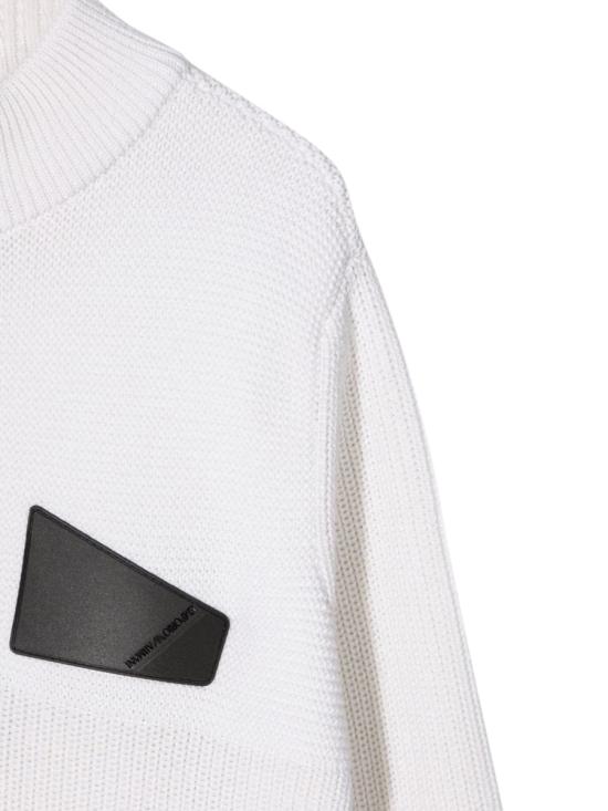  [키즈] 엠포리오 아르마니 풀오버 6K4M80K 4M1FZ0101 WHITE - EMPORIO ARMANI