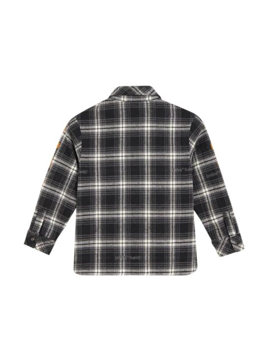  [키즈] 오프화이트 셔츠 OBGA001K F21FAB0031020 BLACK - OFF WHITE