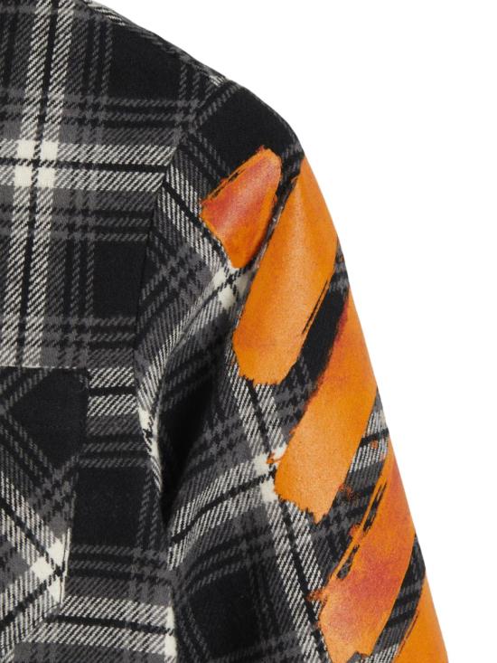  [키즈] 오프화이트 셔츠 OBGA001K F21FAB0031020 BLACK - OFF WHITE