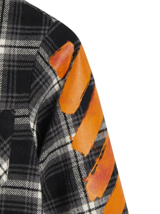  [키즈] 오프화이트 셔츠 OBGA001K F21FAB0031020 BLACK - OFF WHITE