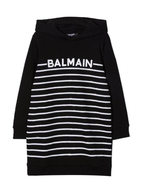  [키즈] 발망 원피스 6P1130K F0015930 BLACK - BALMAIN