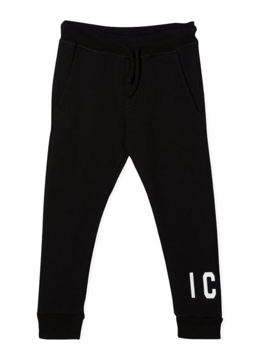  [키즈] 디스퀘어드2 스트레이트 팬츠 DQ0634K D002YDQ900 BLACK - DSQUARED2