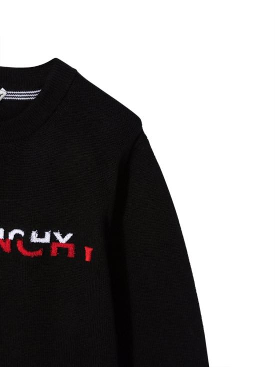 25FW [키즈] 지방시 풀오버 H25272K 09B BLACK - GIVENCHY